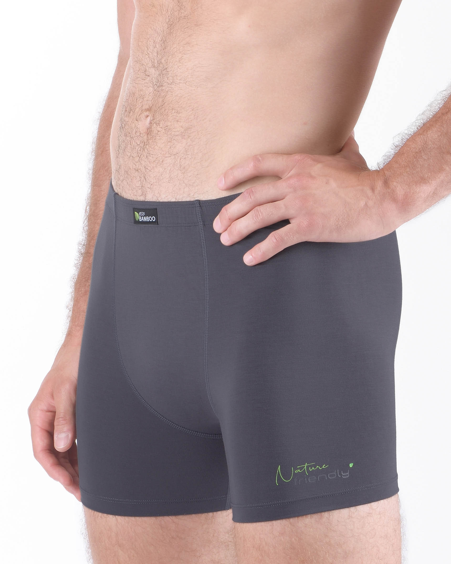 Bamboo Boxer Briefs with Longer Leg and Print | EcoBamboo