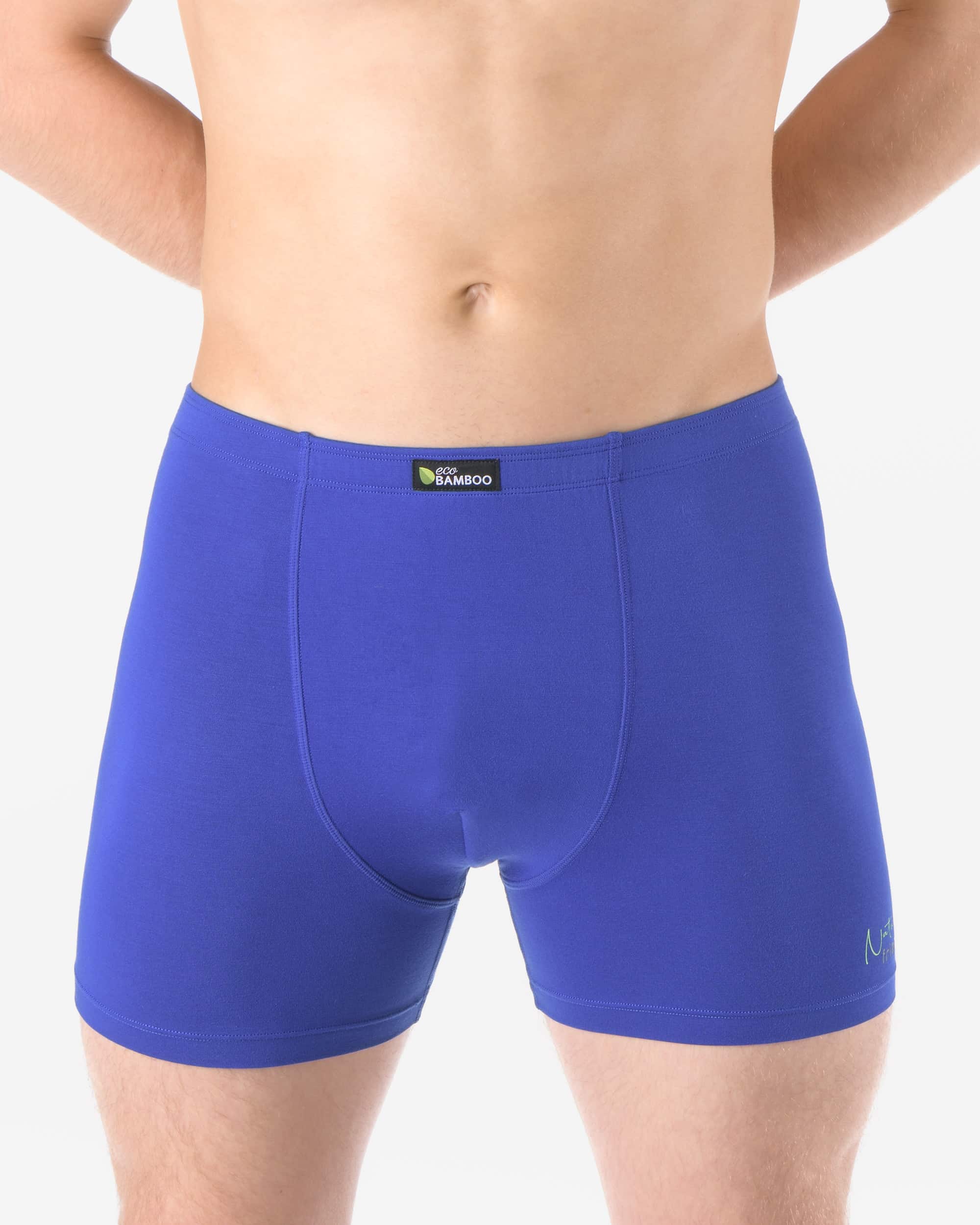 Bamboo Boxer Briefs with Longer Leg and Print | EcoBamboo